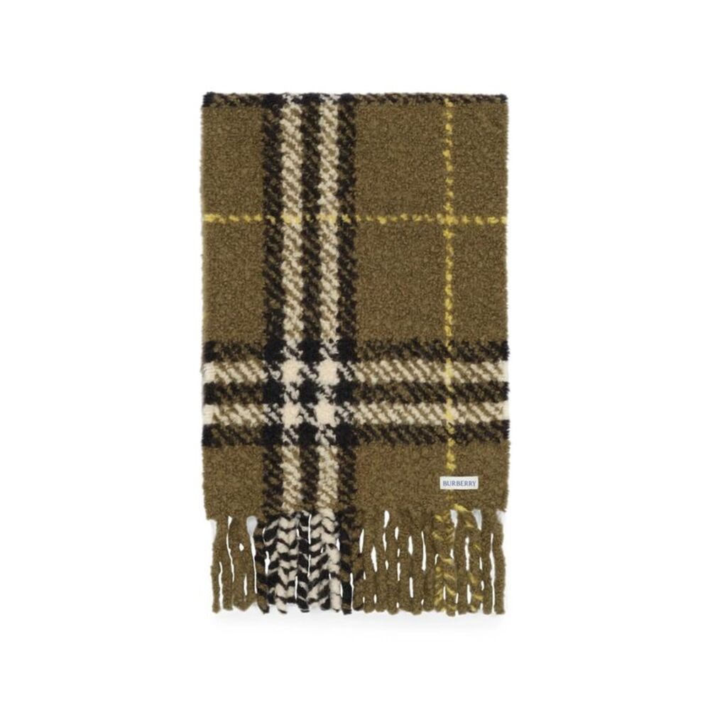 Burberry Green Scarves Men